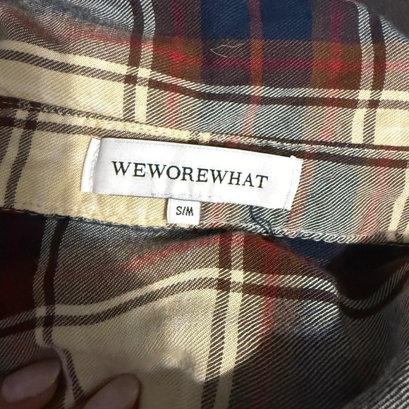 WeWoreWhat Boyfriend Flannel - Picture 3 of 3